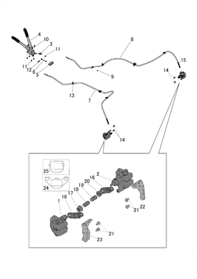 (10A)HAND BRAKING SYSTEM (YU1000DK-BRAHMA)