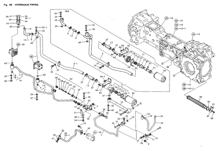 HYDRAULIC PIPING (YM500D)