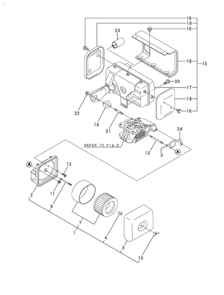 AIR CLEANER & MUFFLER (L100V6CA1T1AA)