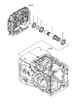 OUTPUT SHAFT (YT359Y)