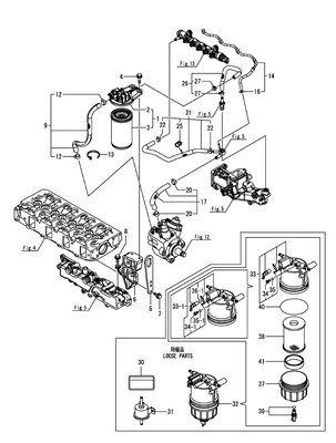 FUEL PIPE (4TNV88C-DYEM) FUEL PIPE (4TNV88C-DYEM)