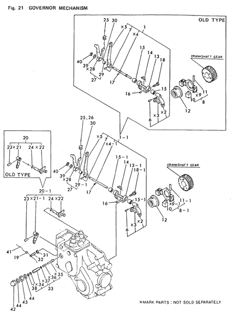GOVERNOR MECHANISM (3T75HA) GOVERNOR MECHANISM (3T75HA)