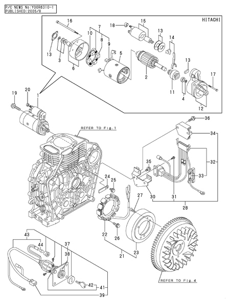(9A)STARTING MOTOR & DYNAMO(NEW) (L100V6CA1T1AA)