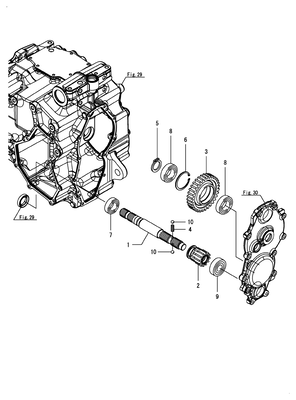 MID P.T.O. SHAFT (SA324)
