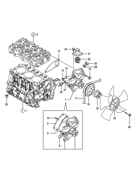 COOLING WATER SYSTEM (3TNM72-HGE)