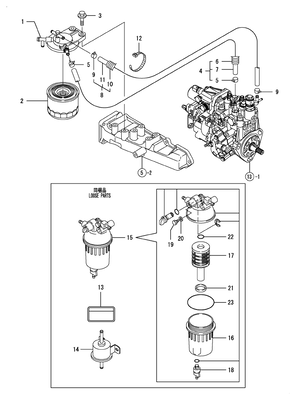 FUEL LINE (3TNV84T-BKSA) FUEL LINE (3TNV84T-BKSA)