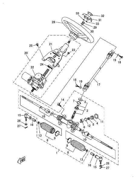 STEERING(GMP) (YU700GMP) STEERING(GMP) (YU700GMP)