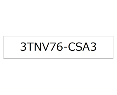 3TNV76-CSA3 3TNV76-CSA3