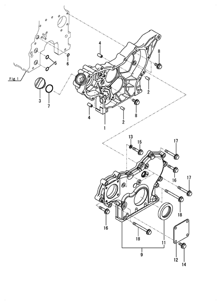 GEAR HOUSING (3TNV88C-DGZ)
