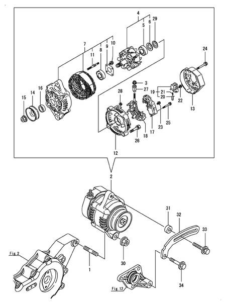 GENERATOR (4TNV84T-BGGES)
