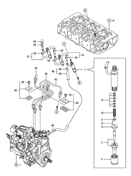 FUEL INJECTION VALVE (3TNV84T-GKL)