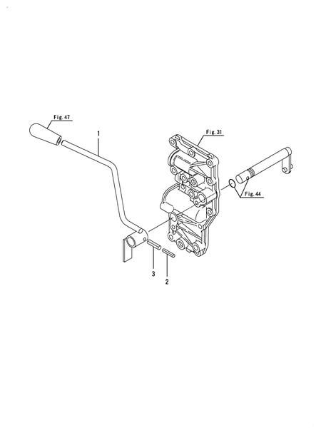 FRONT SHIFT (SX3100(YANMAR))
