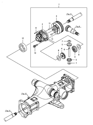DIFFERENTIAL GEAR (SA324)