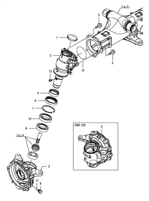 FRONT GEAR CASE (SA223) FRONT GEAR CASE (SA223)