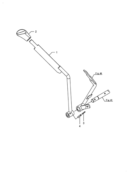 SUB SHIFT LEVER (SA425)