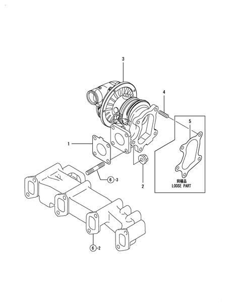 TURBINE (4TNV84T-BGKL)