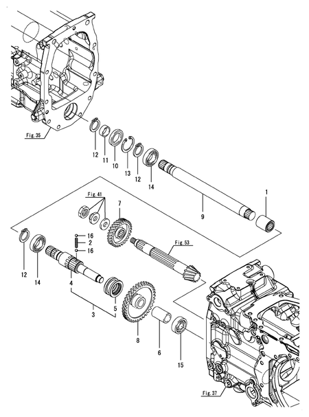 FRONT DRIVE (LX4100(YANMAR))