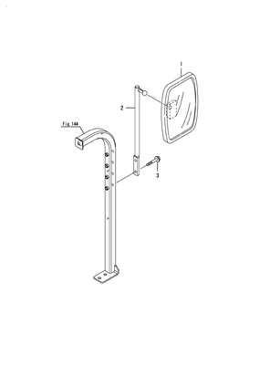 REARVIEW MIRROR(RIGHT) (YT235Y)