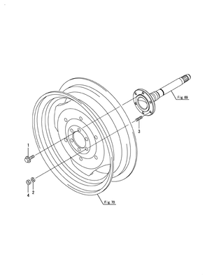 HUB BOLT (YT235Y)