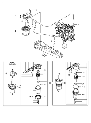 FUEL PIPING (4TNV84T-DSA2) FUEL PIPING (4TNV84T-DSA2)
