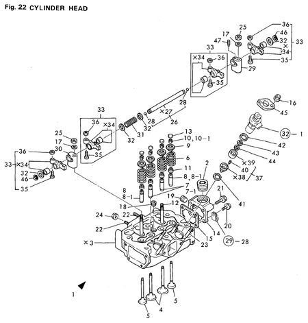 CYLINDER HEAD (2T75U-N)