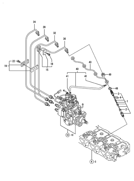 FUEL INJECTION VALVE (4TNE98-BQDF)