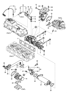 EXHAUST MANIFOLD (TNV) EXHAUST MANIFOLD (TNV)