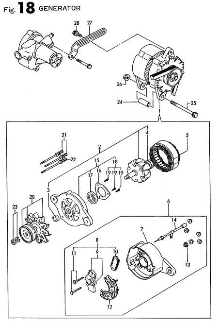 GENERATOR (4TN82E-RNS)