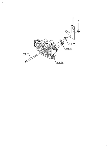 P.T.O. HARNESS BRACKET (YM347A-BR)
