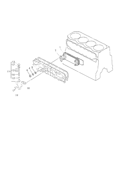 LUB OIL COOLER (4T95LE-GB) LUB OIL COOLER (4T95LE-GB)