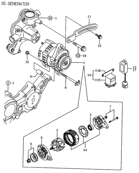 GENERATOR (4TNE88-ESF) GENERATOR (4TNE88-ESF)