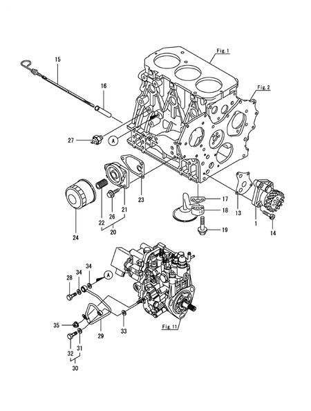 LUB. OIL SYSTEM (3TNV88F-ESHYB)