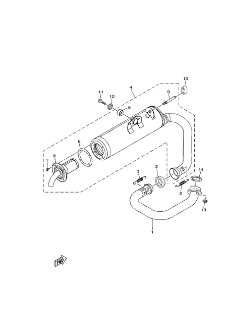EXHAUST (YU700G(2019US))