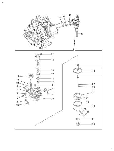 CARBURETOR (GA340SEHPSK)