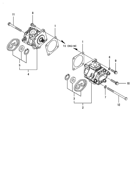 HYDRAULIC PUMP (YM347A-BR)