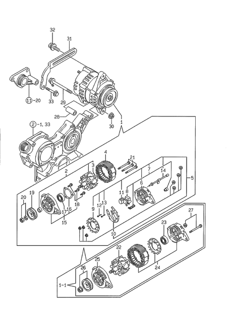 GENERATOR (4TNE84-EG1A)