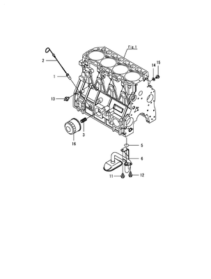 LUB. OIL SYSTEM (4TNV98C-GGE) LUB. OIL SYSTEM (4TNV98C-GGE)