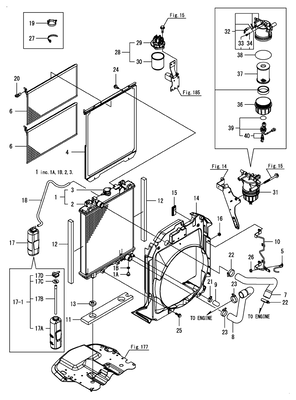 RADIATOR(CABIN) (YT359Y)