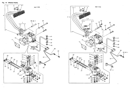 BRAKE PEDAL (YM500D) BRAKE PEDAL (YM500D)