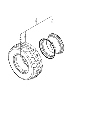 FRONT WHEEL TIRE(R4) (SA425)