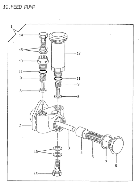 FEED PUMP (4TNE94-G1A)