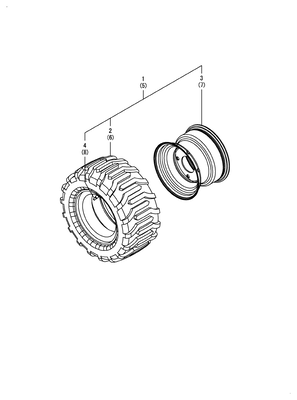 FRONT WHEEL TIRE(R4) (SA221)