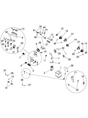 ELECTRICAL COMPONENTS (YU1000DK-BRAHMA)