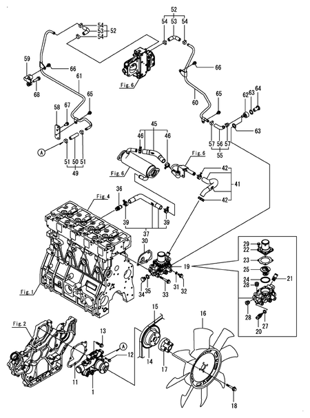COOLING WATER SYSTEM (4TNV98C-NSA)
