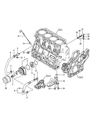 LUB. OIL SYSTEM (4TNV98C-NYEM) LUB. OIL SYSTEM (4TNV98C-NYEM)