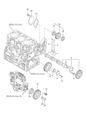 CAMSHAFT & DRIVING GEAR (3TNV76-CSA3) CAMSHAFT & DRIVING GEAR (3TNV76-CSA3)