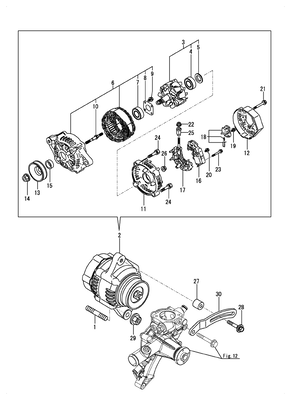 GENERATOR (4TNV88C-XKITL)