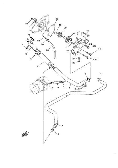 WATER PUMP (YU700G-RD(2022US))
