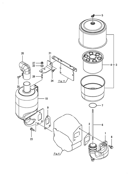 AIR CLEANER & MUFFLER (TF110N-L)