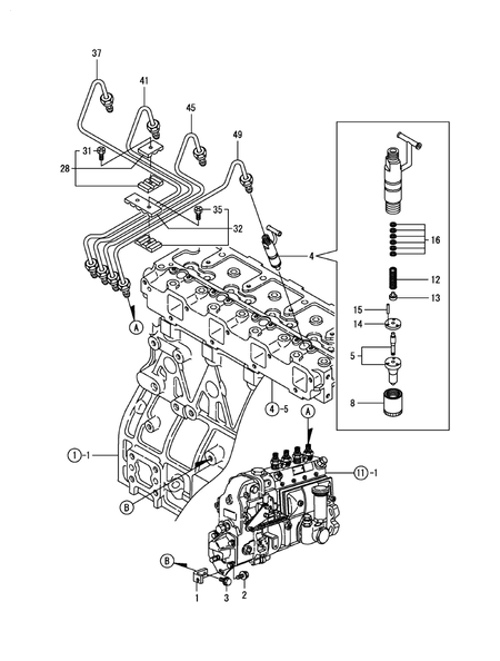FUEL INJECTION VALVE (4TNE94-EIK) FUEL INJECTION VALVE (4TNE94-EIK)